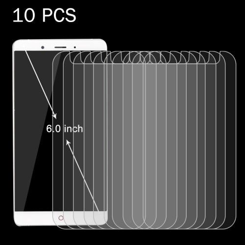 10 PCS 6.0 inch Mobile Phone 0.26mm 9H Surface Hardness 2.5D Explosion-proof Tempered Glass Screen Film