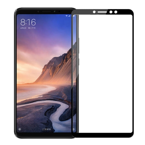 MOFI 9H 2.5D Full Screen Tempered Glass Film for Xiaomi Mi Max 3 (Black)
