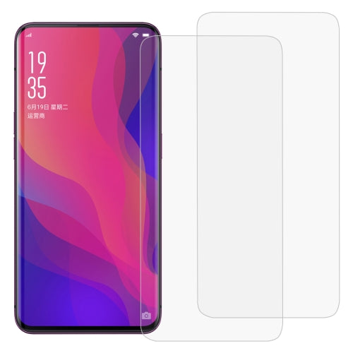 2 PCS 3D Curved Full Cover Soft PET Film Screen Protector for OPPO Find X
