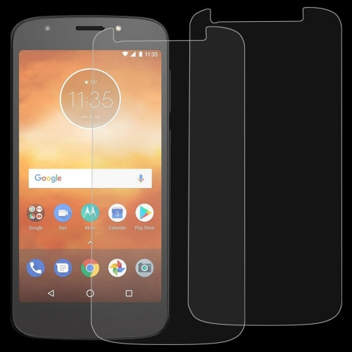 2 PCS 0.26mm 9H 2.5D Tempered Glass Film for Motorola Moto E5 Play