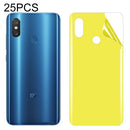 25 PCS For Xiaomi Mi 8 Soft TPU Full Coverage Back Screen Protector