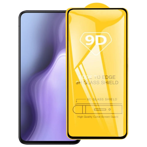 For Vivo S5 9D Full Glue Full Screen Tempered Glass Film