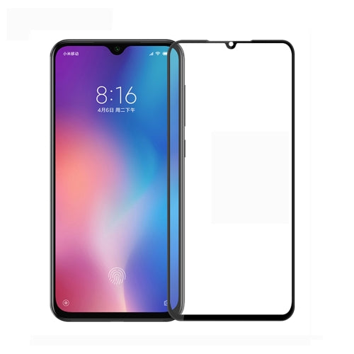 MOFI 9H 3D Explosion-proof Curved Screen Tempered Glass Film for Xiaomi Mi 9 SE (Black)