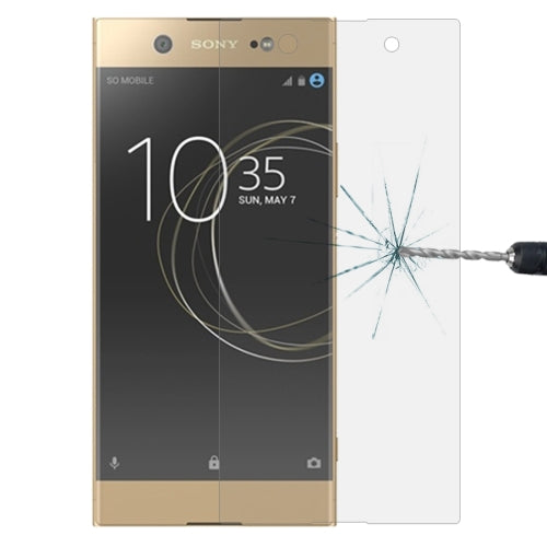 For Sony Xperia XA1 Plus 0.26mm 9H Surface Hardness 2.5D Curved Edge Tempered Glass Screen Protector