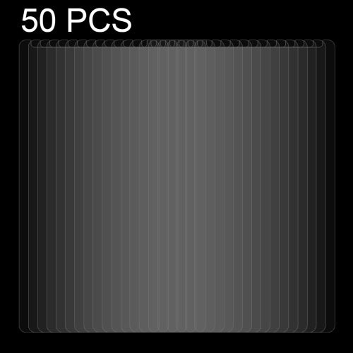 50 PCS for Wiko View XL 0.26mm 9H Surface Hardness 2.5D Curved Edge Tempered Glass Front Screen Protector