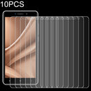 10 PCS 9H 2.5D Non-Full Screen Tempered Glass Film For Oukitel C10