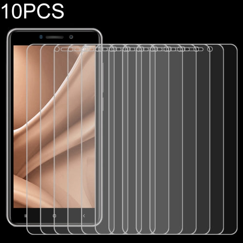 10 PCS 9H 2.5D Non-Full Screen Tempered Glass Film For Oukitel C10