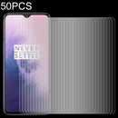 50 PCS 0.26mm 9H 2.5D Tempered Glass Film for OnePlus 7