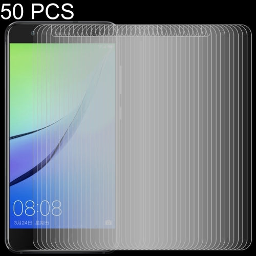 50 PCS 0.26mm 9H 2.5D Tempered Glass Film for Huawei nova Lite