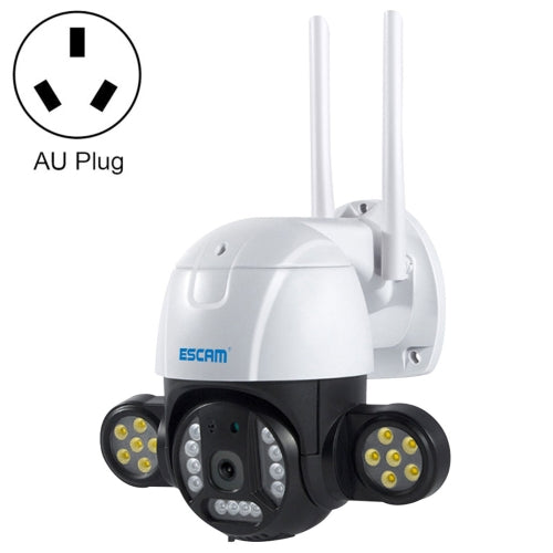 ESCAM QF233 3.0 Million Pixels Smart WiFi IP Camera, Support Auto Tracking & Night Vision & Two Way Audio & TF Card & Onvif, AU Plug