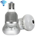 EC9 1.3 Million Pixels Light Bulb Panoramic 360 Degrees Fisheye Lens Surveillance Wireless Camera