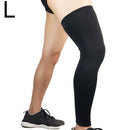 Professional Outdoor Sports Basketball Football Knee Pads Warm Compression Leg Protectors, Size: L