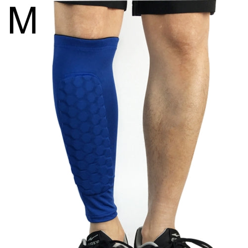 Football Anti-collision Leggings Outdoor Basketball Riding Mountaineering Ankle Protect Calf Socks Gear Protector, Size: M