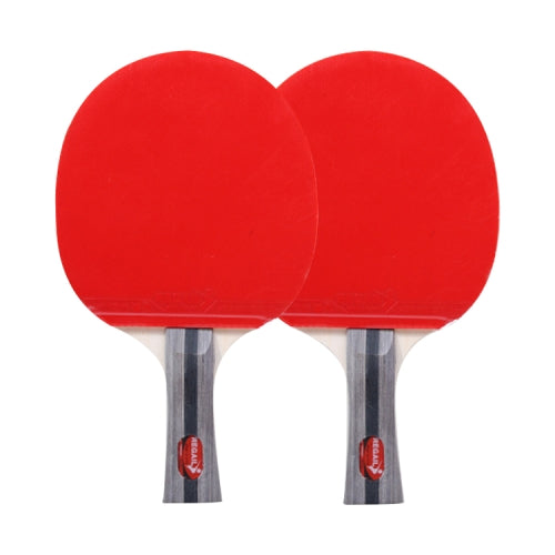 REGAIL 8020 2 in 1 Long Handle Shakehand Ping Pong Racket + Ping Pong Ball Set for Training