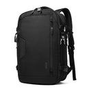BANGE Business Backpack Men Travel Waterproof Large Capacity Computer Shoulders Bag(Black)