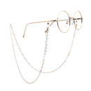 2 PCS Stars Style Hollow Fashion Simple Eyeglasses Chain(Gold)