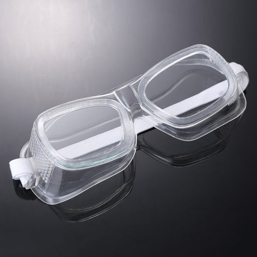 20 PCS / Box Clear Vented Safety Goggles Eye Protection Soft Edge Sand-proof Dustproof Small Wind Mirror Set, M