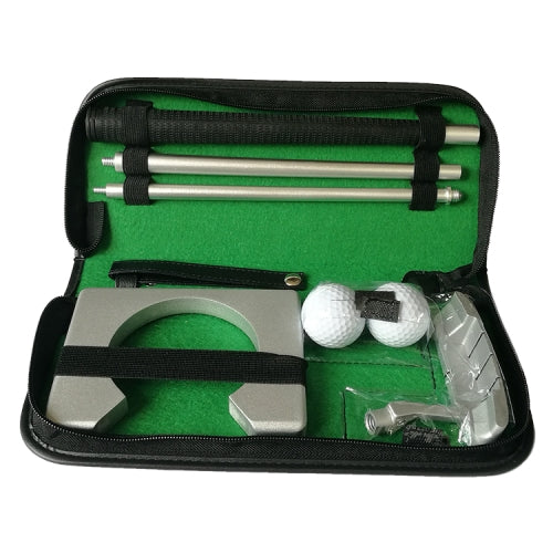 PGM Golf Zipper Pack Indoor Training Putter Set