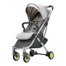 Original Xiaomi Youpin ST201 Bebehoo Start Lightweight Foldable Four-wheel Baby Stroller Cart (Grey)