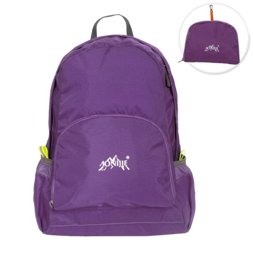 AONIJIE Portable Unisex Lightweight Foldable Waterproof Skin Pack Backpack, Travel Outdoor Sports Camping Hiking Bag, Capacity: 20-35L (Purple)