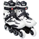 Dile Bear F35 Adult Single Row Four-wheel Roller Skates Skating Shoes, Size : 41 (White)