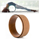 Cork + ABS Yoga Wheel Pilates Yoga Assistant Training Massage Circle