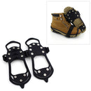 10 Teeth Ice Claw Outdoor Non-slip Shoes Covers for Ice Snow Ground, Size : S
