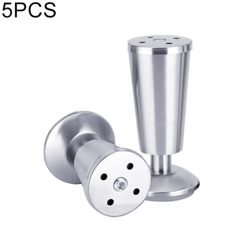 5 PCS Stainless Steel Thickened Adjustable Foot Cup Type Cupboard Foot, 120mm