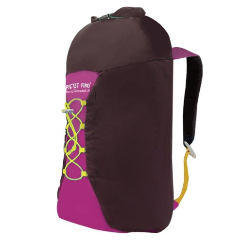 PICTET FINO RH62 210T Lattice Polyester Waterproof Ultra-thin Foldable Mountaineering Bag Backpack, Capacity: 20L(Rose Red)