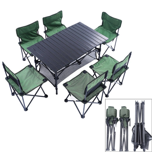7 in 1 Outdoor Portable Folding Table Chair Set