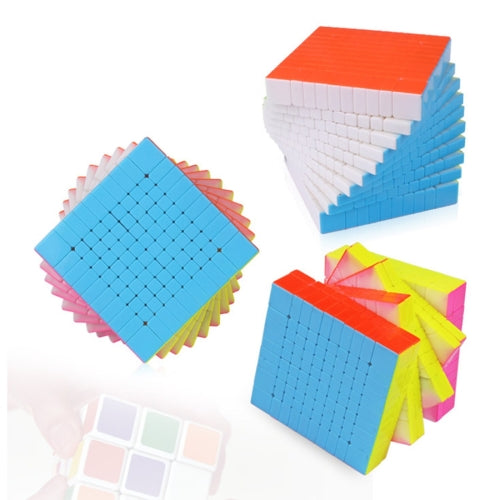 Zhisheng 10 x 10 x 10 Speed Brain Puzzle Magic Cube, Random Color Delivery