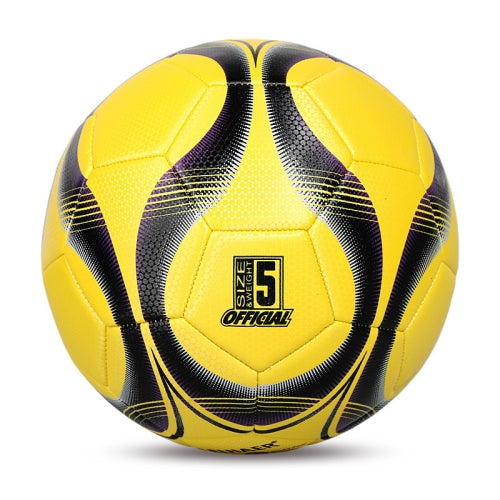 LEIJIAER 4401 No. 4 Double-layer Explosion-proof Wear-resistant Football for Children(Yellow)