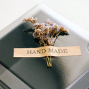 20 PCS Handmade Self-adhesive Kraft Paper Sealing Sticker DIY Decorative Stickers, Size: 8 x 1cm