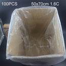 100 PCS 1.6C Dust-proof Moisture-proof Plastic PE Packaging Bag, Size: 50cm x 70cm