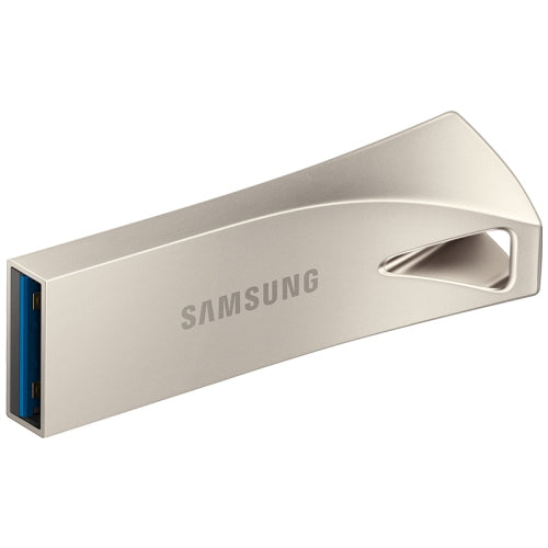 Original Samsung BAR Plus 128GB USB 3.1 Gen1 U Disk Flash Drives(Champagne Silver)