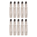 10 PCS LZ1163-1 6.35mm XRL Female to Female Audio Adapter