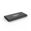 Goldenfir NGFF to Micro USB 3.0 Portable Solid State Drive, Capacity: 128GB(Black)