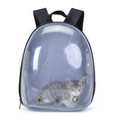 OSOCE C06 Portable Transparent Cover Breathable Pet Carrier Backpack, Size: 31 x 23 x 43cm(Black)