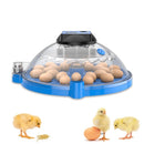 Egg Incubator Small Round Automatic Home Intelligent Chicken Tool Double Electric Hatcher, CN Plug, Specification: 16 PCS Fully Automatic