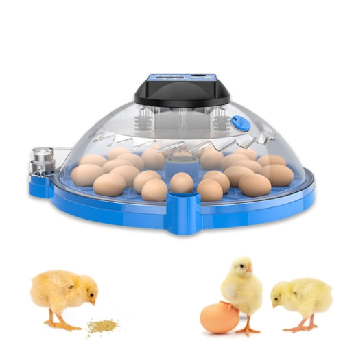 Egg Incubator Small Round Automatic Home Intelligent Chicken Tool Double Electric Hatcher, CN Plug, Specification: 16 PCS Fully Automatic