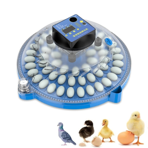 Egg Incubator Small Round Automatic Home Intelligent Chicken Tool Double Electric Hatcher, CN Plug, Specification: 60 PCS Fully Automatic