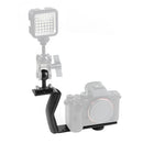 PULUZ Z Shape Aluminum Alloy Handle Bracket Extension Arm Holder for Diving Underwater Photography System