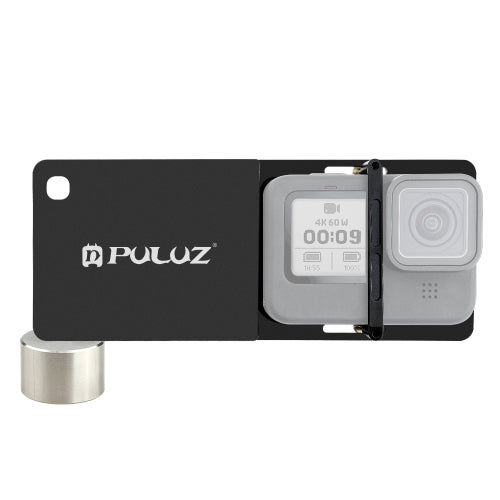 PULUZ Mobile Gimbal Switch Mount Plate for GoPro HERO 9 Black, for DJI OSMO Mobile Gimbal(Black)
