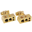 Positive & Negative Set 0 / 4 / 8 AWG Car Battery Terminals