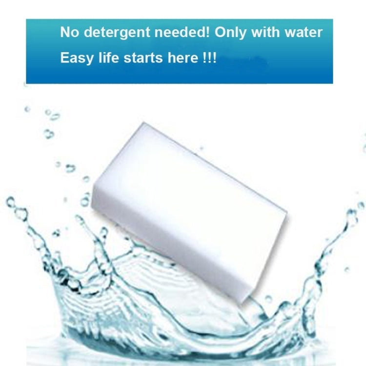 10 PCS Magic Nanometer Cleaning Sponge with Strong Decontamination  Size: 10cm x 6cm x 2cm