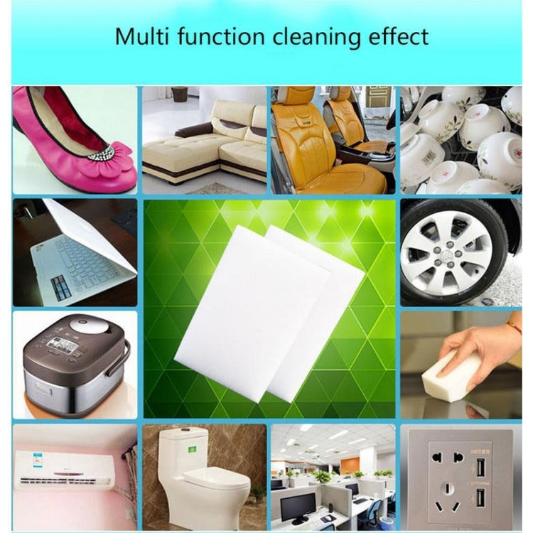 10 PCS Magic Nanometer Cleaning Sponge with Strong Decontamination  Size: 10cm x 6cm x 2cm