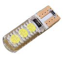 10 PCS T10 3W 300LM Silicone 6 LED SMD 5050 Car Clearance Lights Lamp  DC 12V