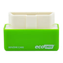 Super Mini EcoOBDII Plug and Drive Chip Tuning Box for Benzine, Lower Fuel and Lower Emission(Green)