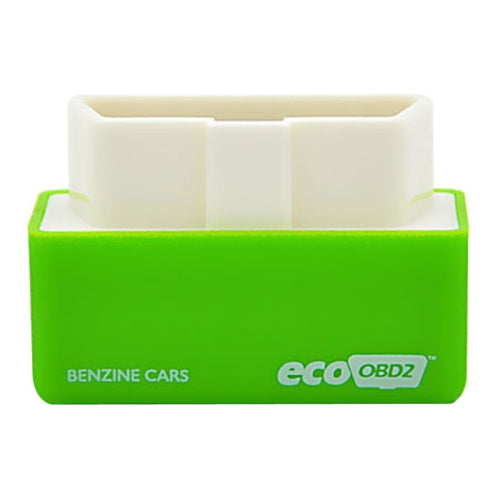 Super Mini EcoOBDII Plug and Drive Chip Tuning Box for Benzine, Lower Fuel and Lower Emission(Green)