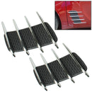 High Quality Car Decorative Stickers (2 pcs in one packaging, the price is for 2 pcs)(Black)